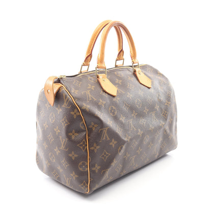 スピーディ30 モノグラム ハンドバッグ PVC レザー ブラウン ルイヴィトン バッグ LOUIS VUITTON