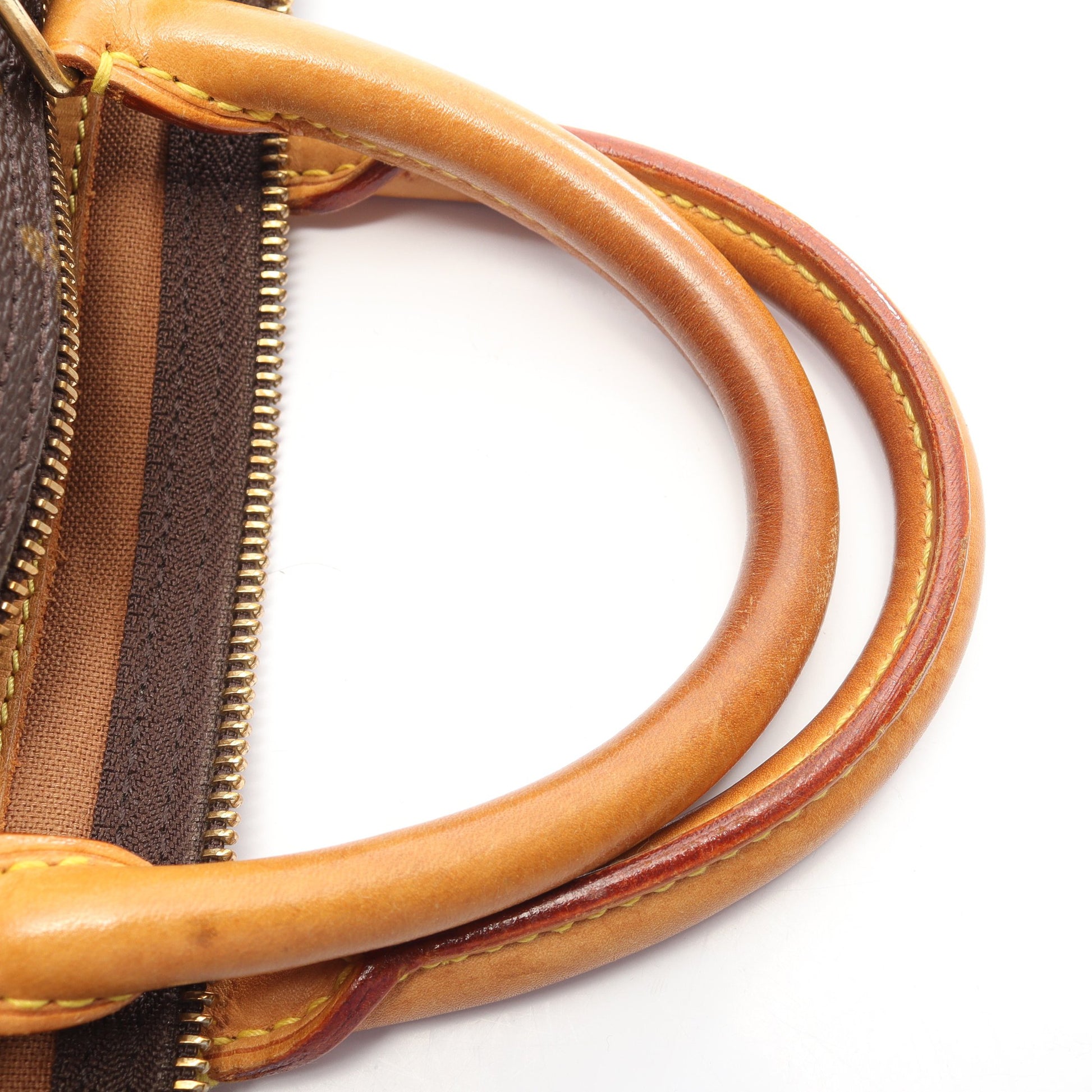 スピーディ30 モノグラム ハンドバッグ PVC レザー ブラウン ルイヴィトン バッグ LOUIS VUITTON