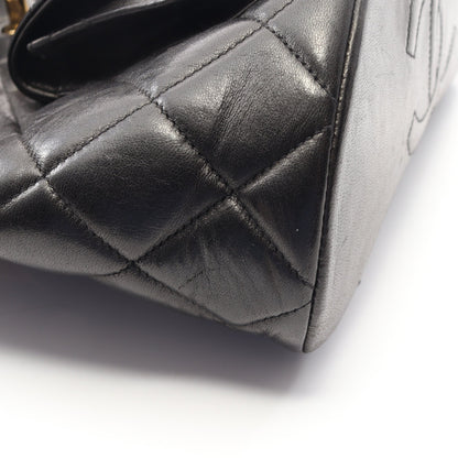 マトラッセ バックパック リュックサック ラムスキン ブラック ゴールド金具 シャネル バッグ CHANEL