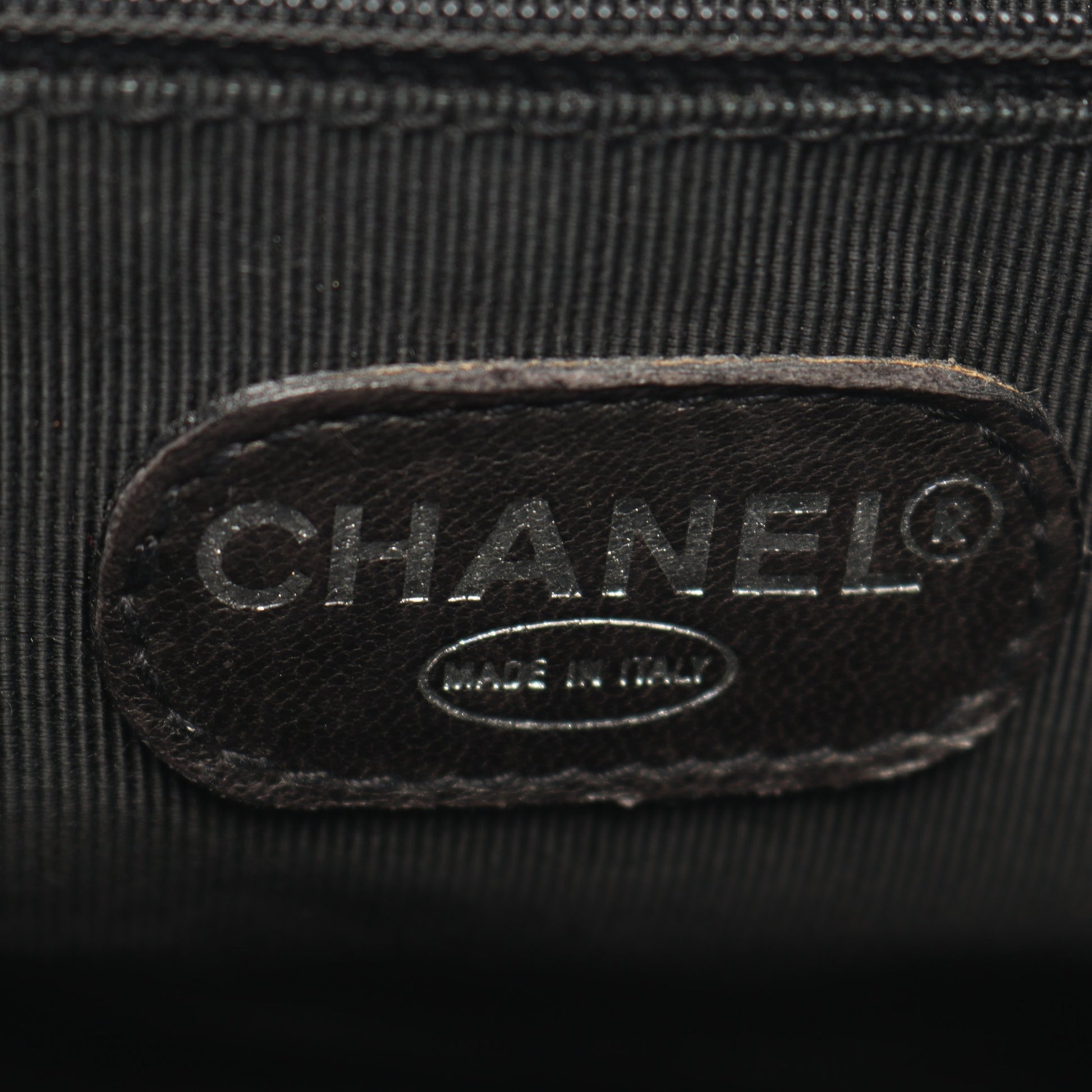トリプルココマーク バックパック リュックサック キャビアスキン ブラック ゴールド金具 シャネル バッグ CHANEL