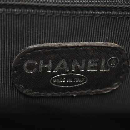 トリプルココマーク バックパック リュックサック キャビアスキン ブラック ゴールド金具 シャネル バッグ CHANEL