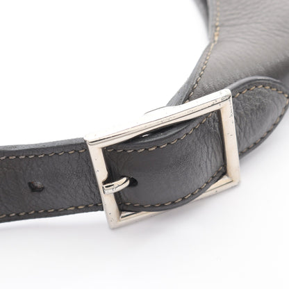 トリム35 グラファイト ワンショルダーバッグ トリヨンクレマンス グレー シルバー金具 □F刻印 エルメス バッグ HERMES