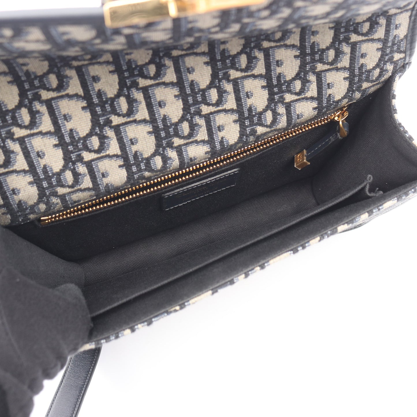 30 MONTAIGNE モンテーニュ オブリーク ジャカード チェーンショルダーバッグ キャンバス レザー ライトベージュ ネイビー ブラック クリスチャンディオール バッグ Christian Dior