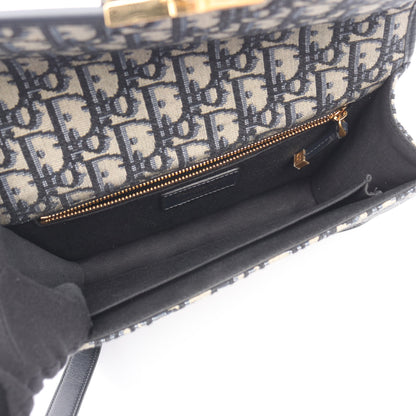 30 MONTAIGNE モンテーニュ オブリーク ジャカード チェーンショルダーバッグ キャンバス レザー ライトベージュ ネイビー ブラック クリスチャンディオール バッグ Christian Dior