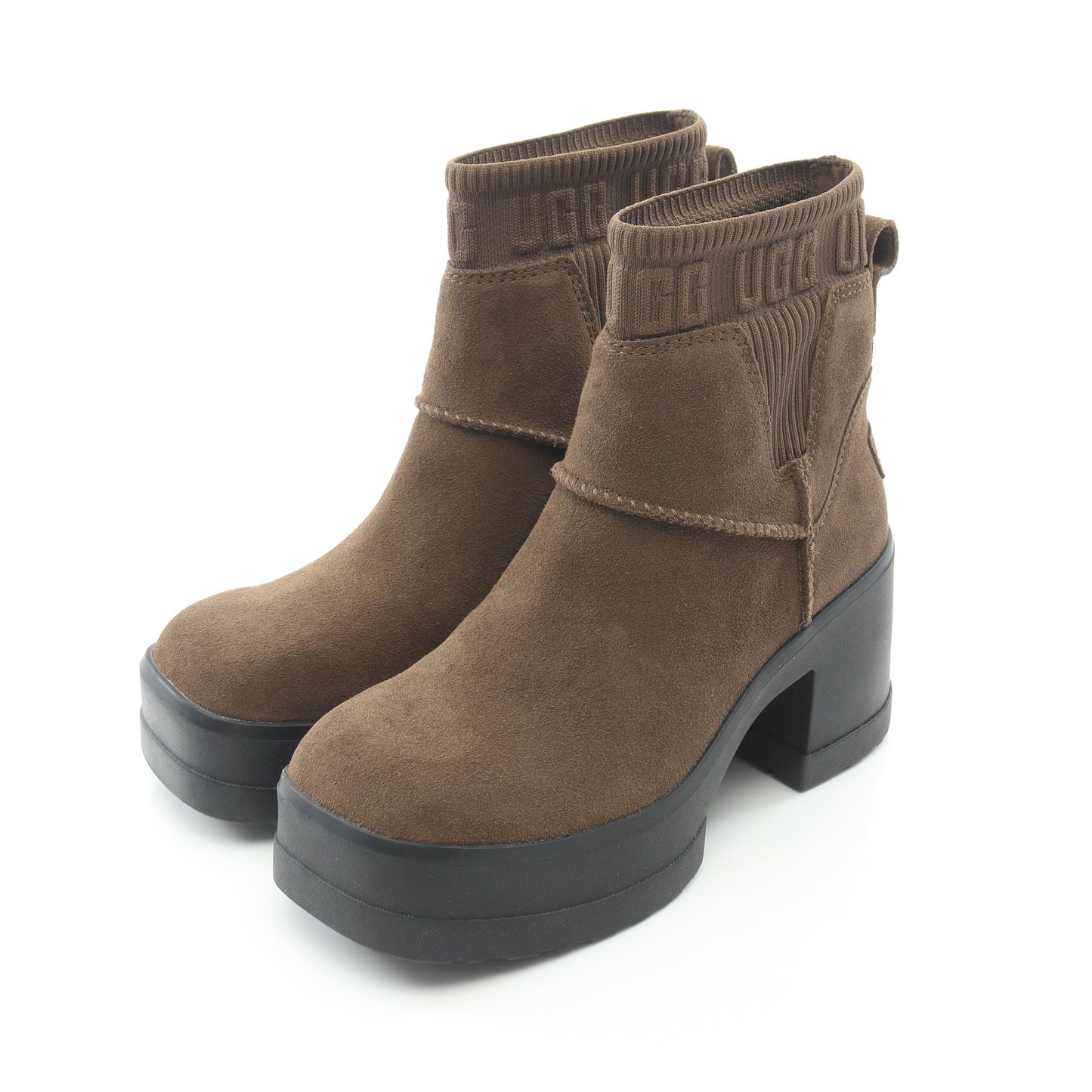 Moxy Chelsea ブーツ スエード カーキブラウン アグオーストラリア シューズ UGG australia