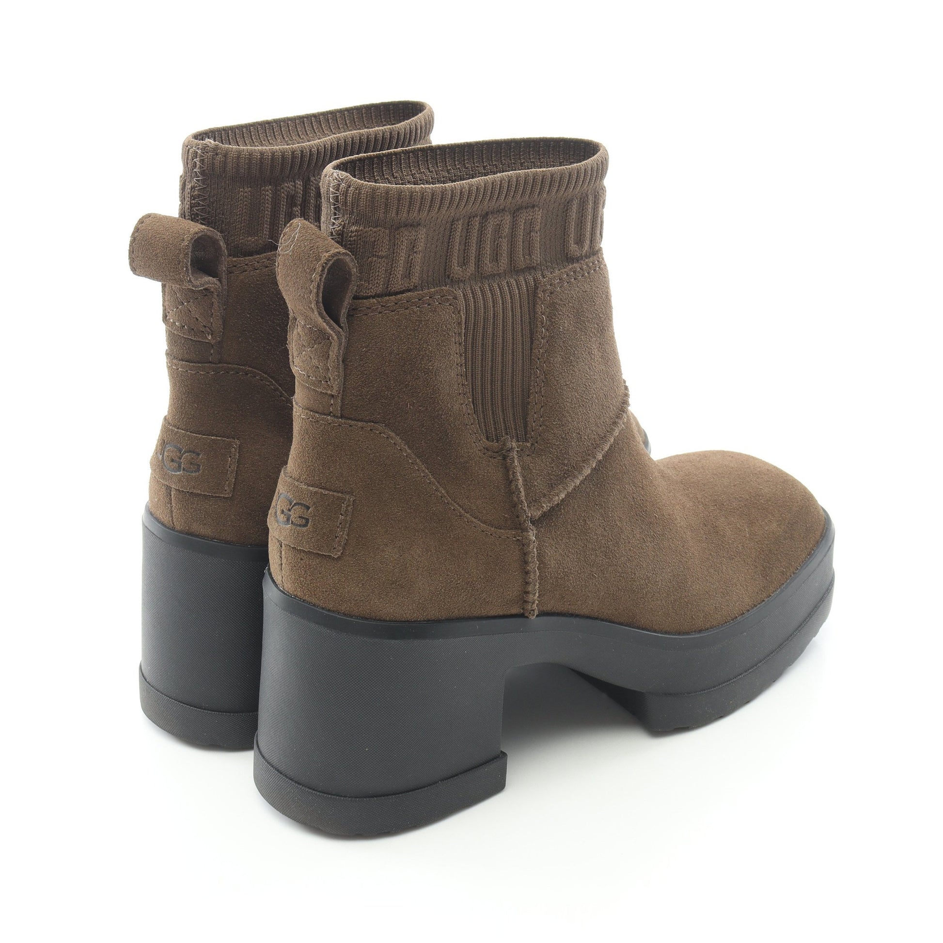 Moxy Chelsea ブーツ スエード カーキブラウン アグオーストラリア シューズ UGG australia