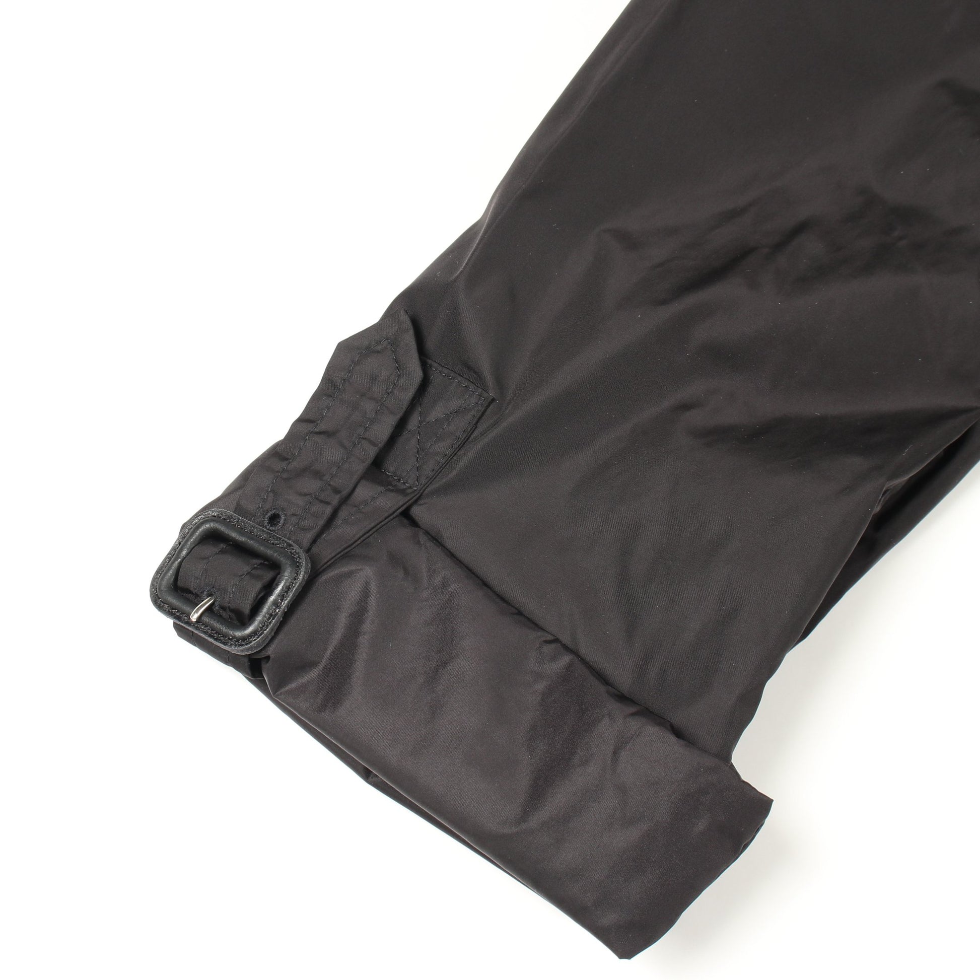 トレンチコート ナイロン ブラック アクアスキュータム アウター Aquascutum