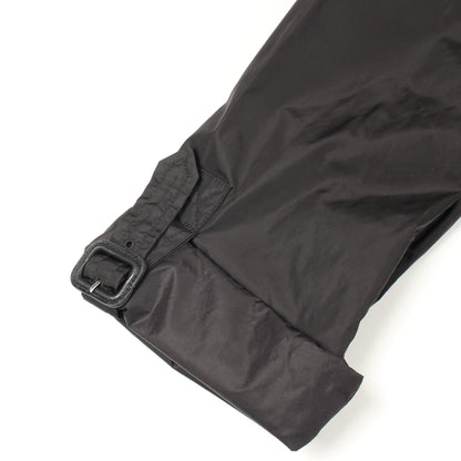 トレンチコート ナイロン ブラック アクアスキュータム アウター Aquascutum
