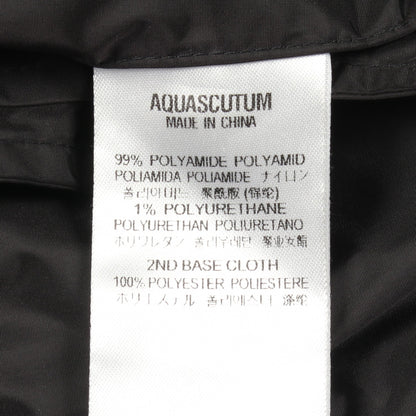 トレンチコート ナイロン ブラック アクアスキュータム アウター Aquascutum