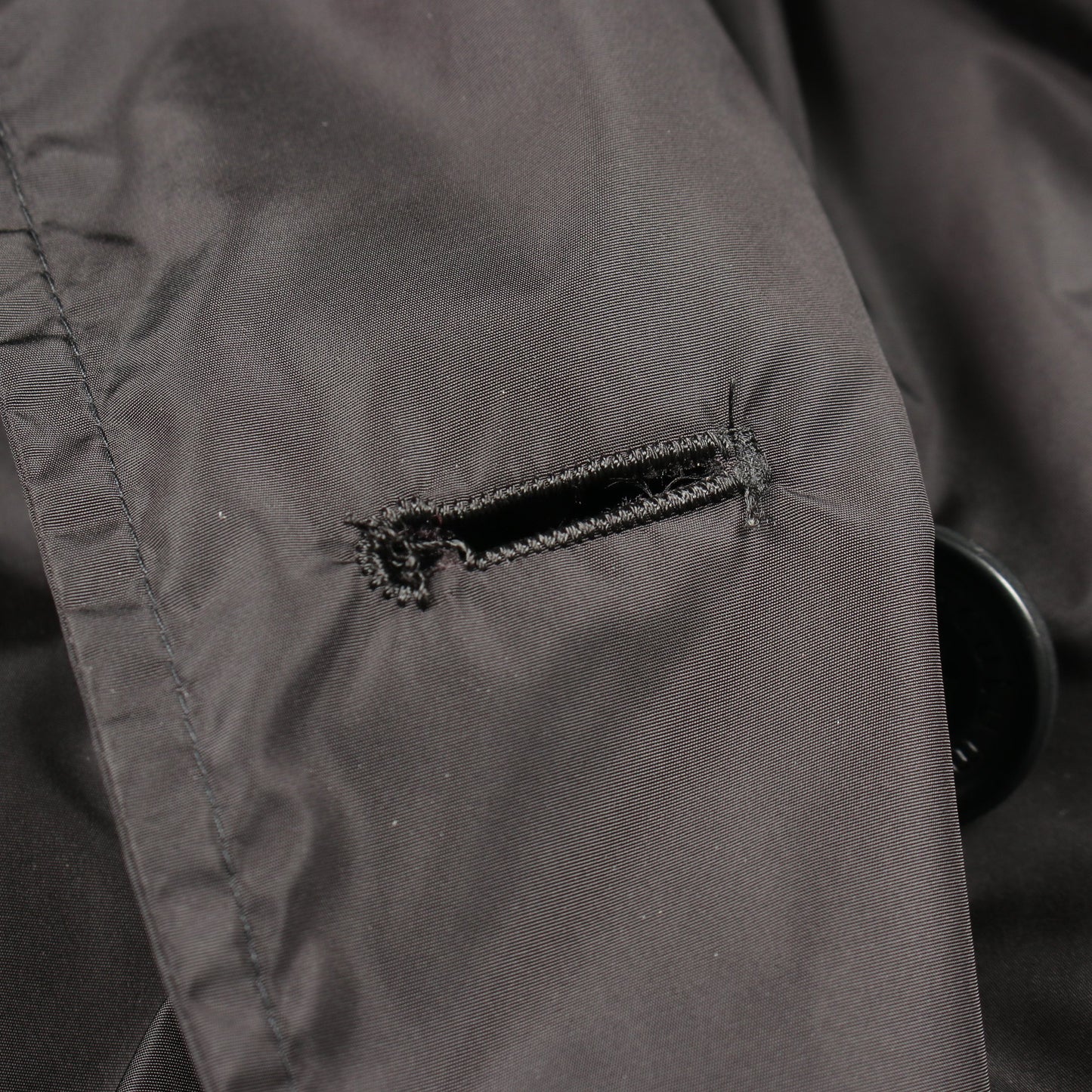 トレンチコート ナイロン ブラック アクアスキュータム アウター Aquascutum