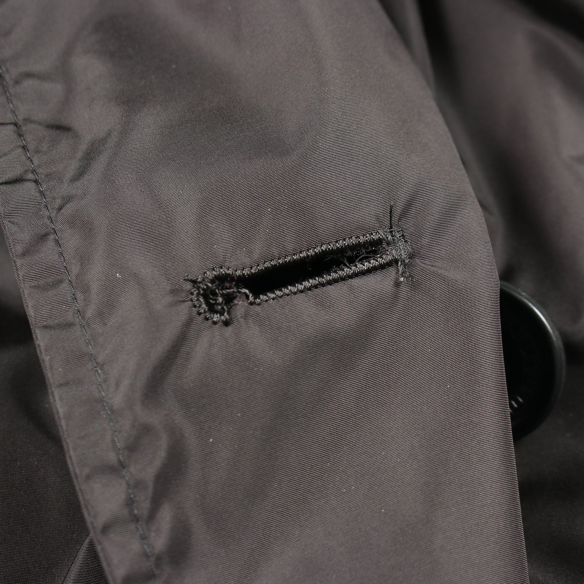 トレンチコート ナイロン ブラック アクアスキュータム アウター Aquascutum