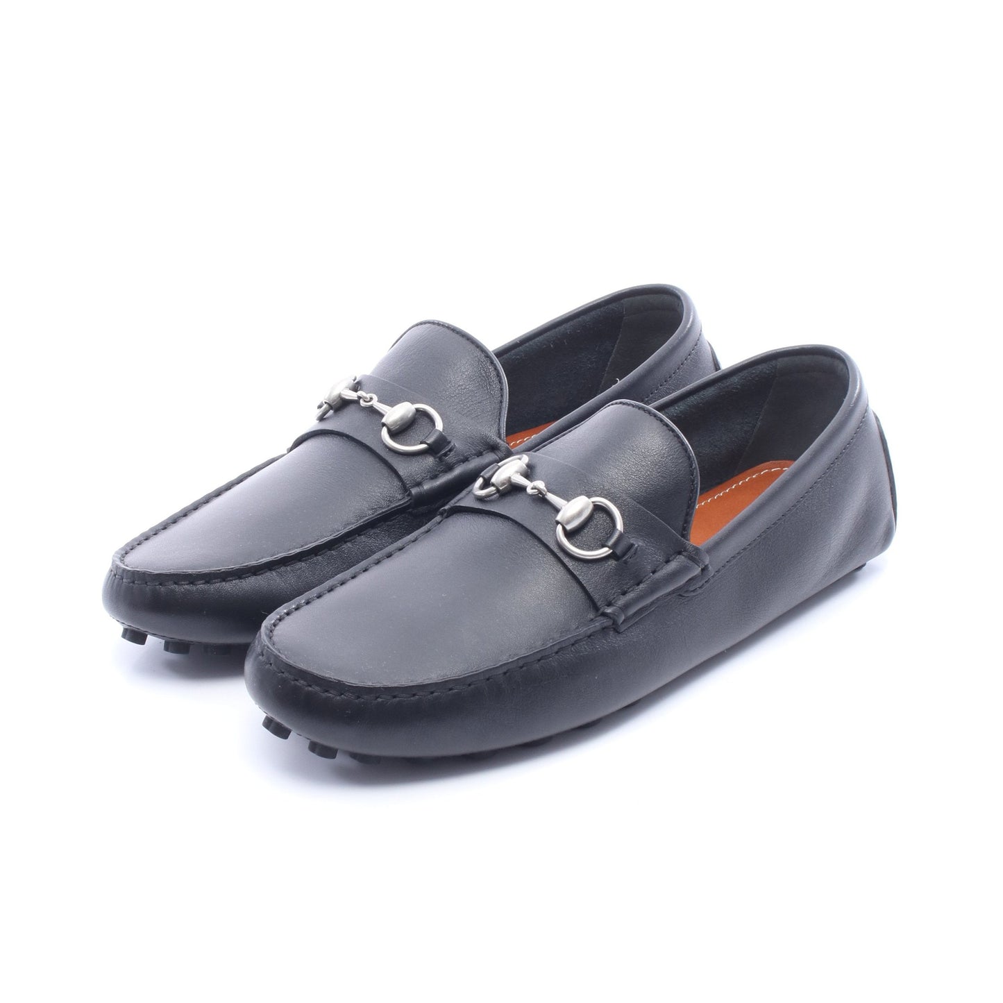 ホースビット ドライビングシューズ レザー ブラック グッチ シューズ GUCCI