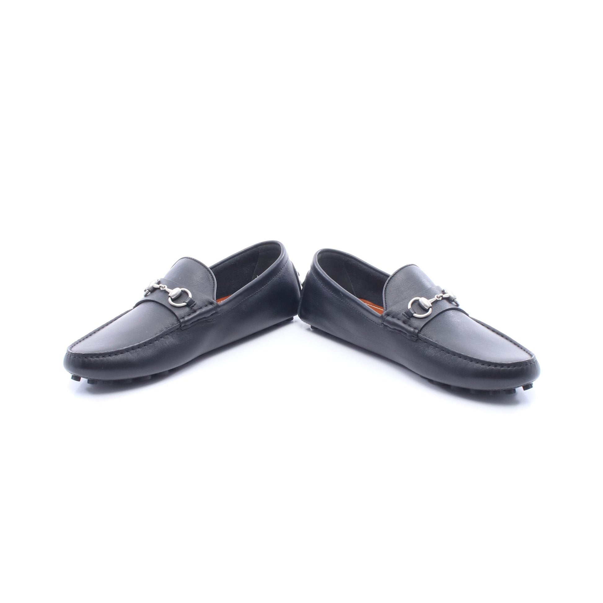 ホースビット ドライビングシューズ レザー ブラック グッチ シューズ GUCCI