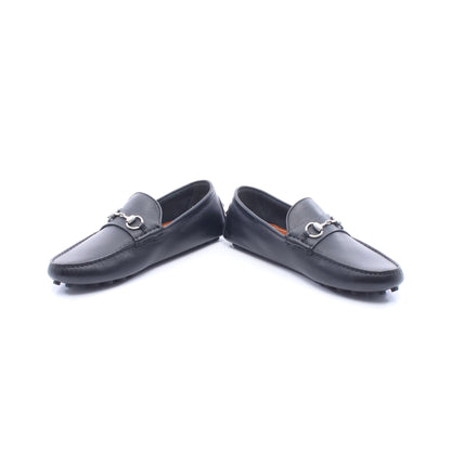 ホースビット ドライビングシューズ レザー ブラック グッチ シューズ GUCCI