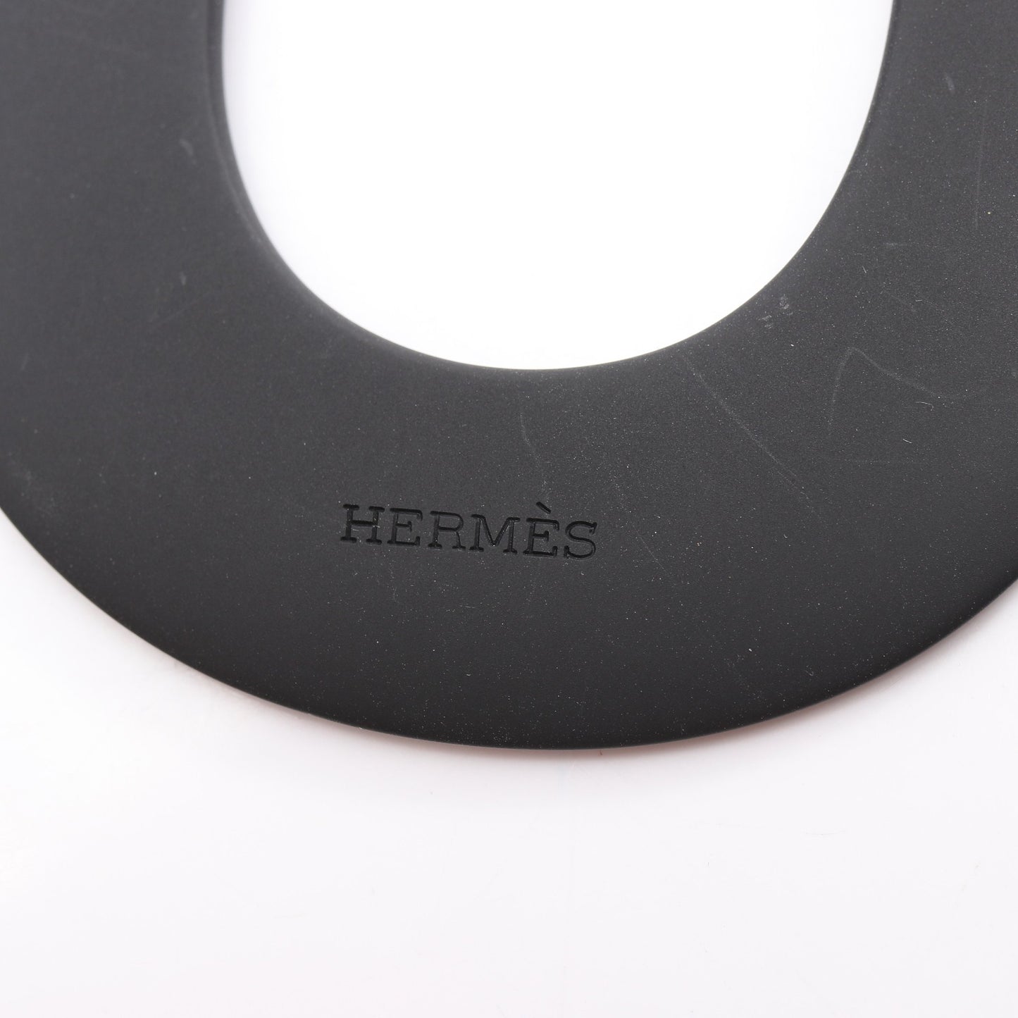 カラープレシュー ネックレス ウッド ブラック エルメス アクセサリー HERMES