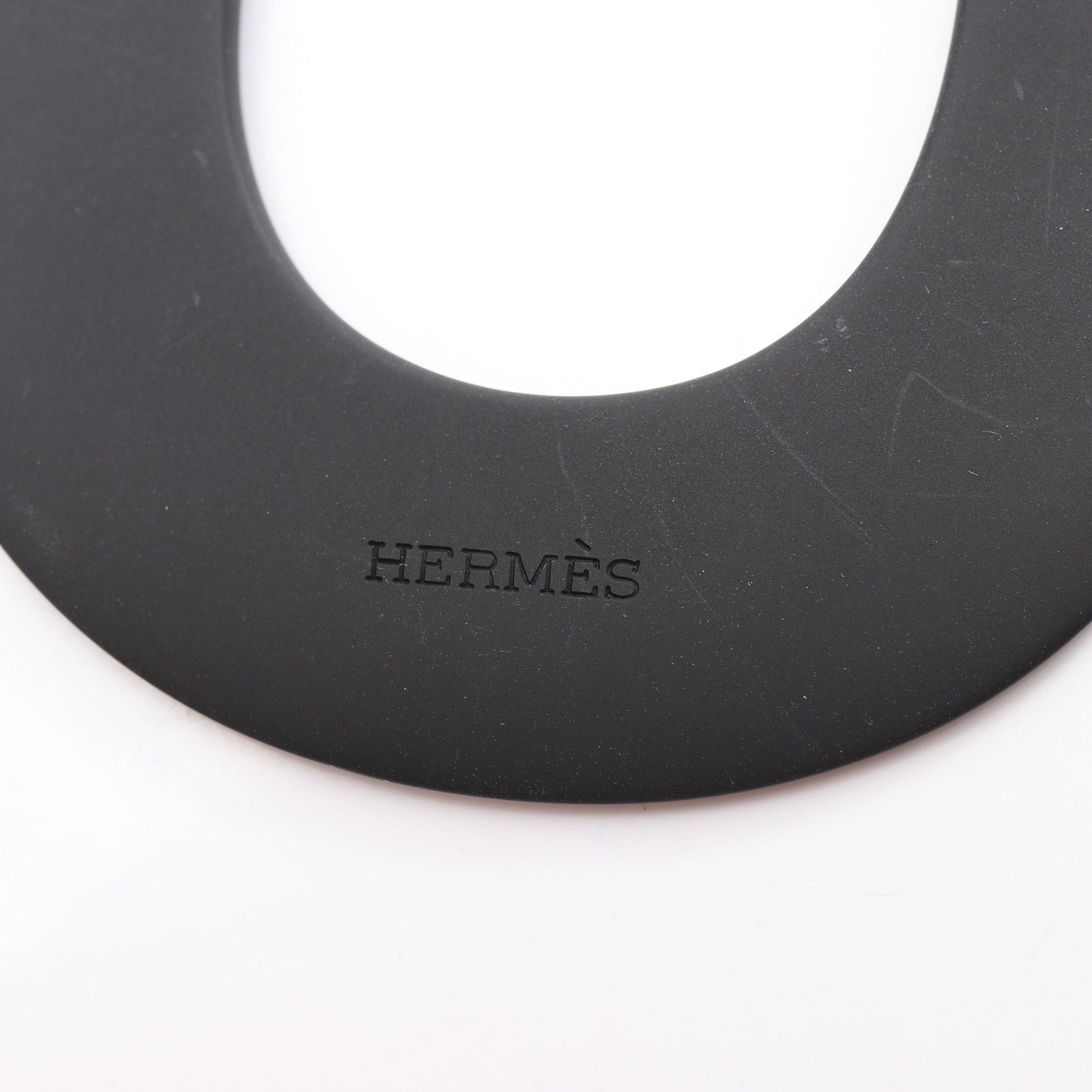カラープレシュー ネックレス ウッド ブラック エルメス アクセサリー HERMES