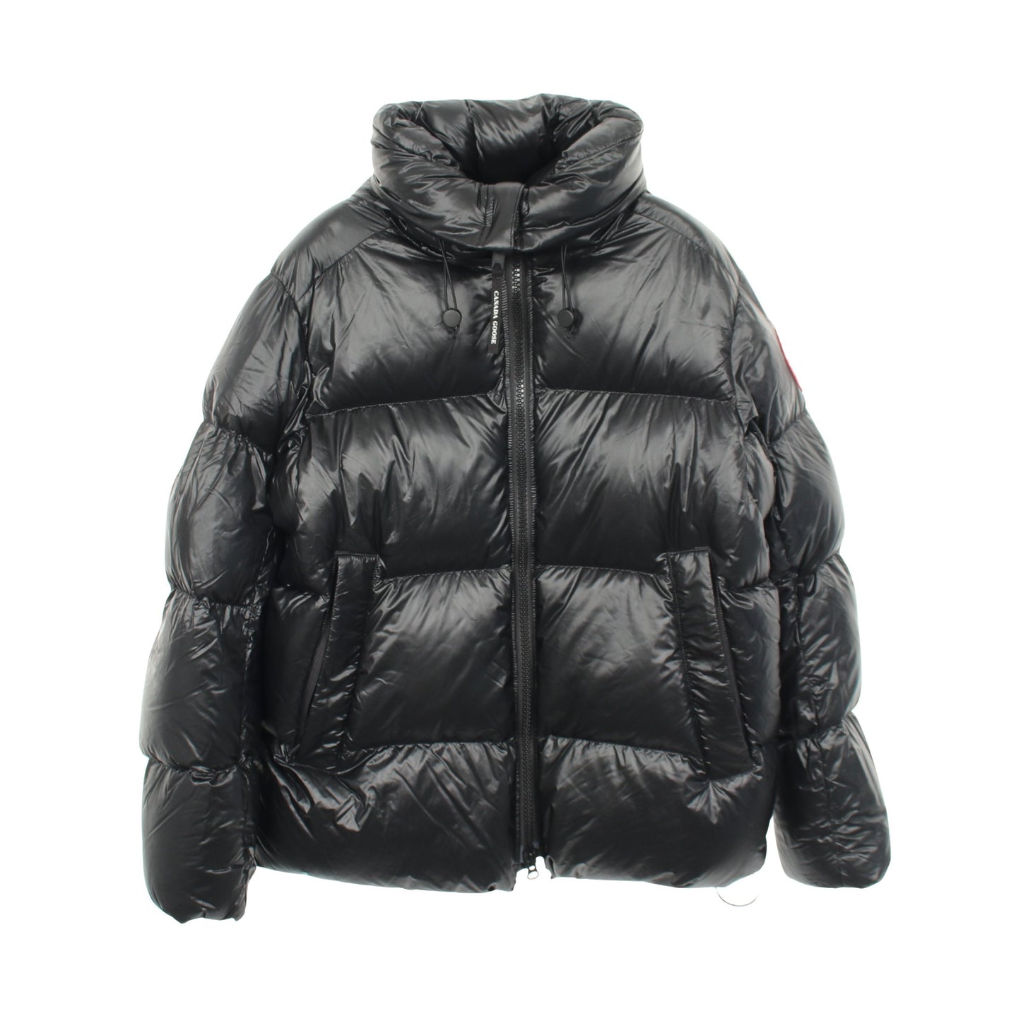 Crofton Puffer クロフトン パッファー フード付き ダウンジャケット ナイロン ブラック カナダグース アウター CANADA GOOSE