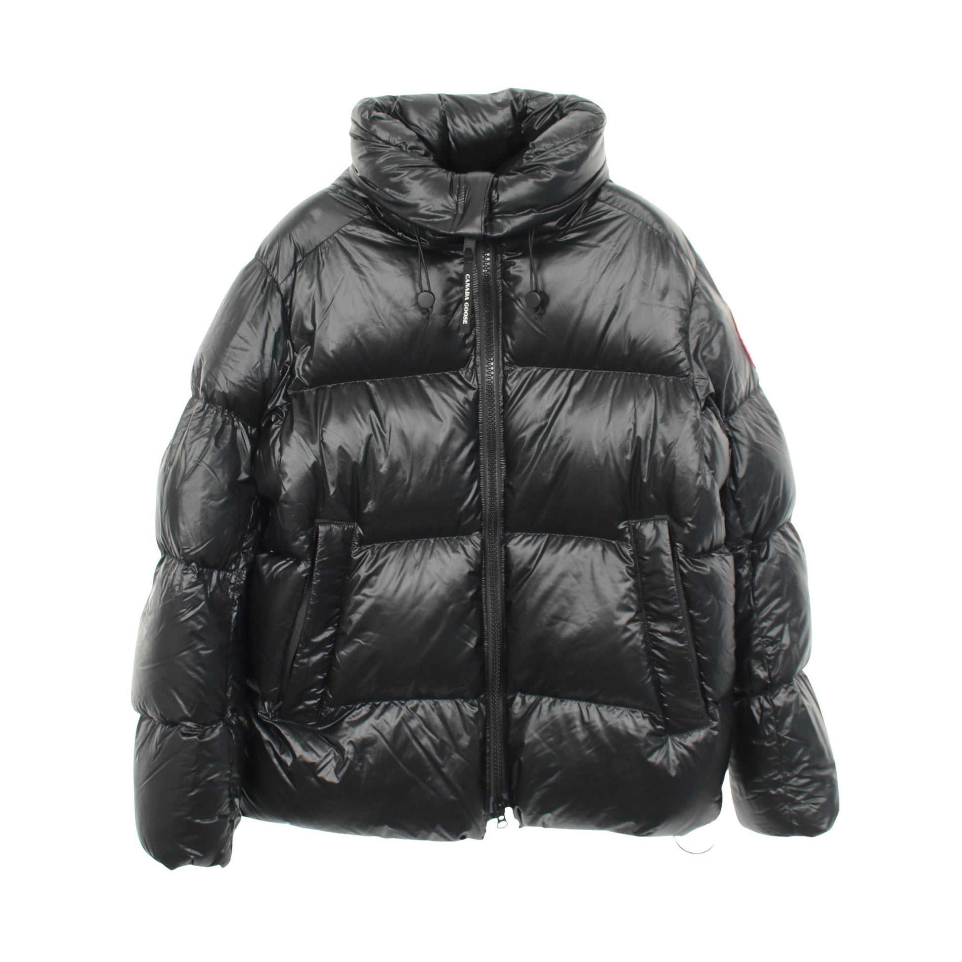 Crofton Puffer クロフトン パッファー フード付き ダウンジャケット ナイロン ブラック カナダグース アウター CANADA GOOSE