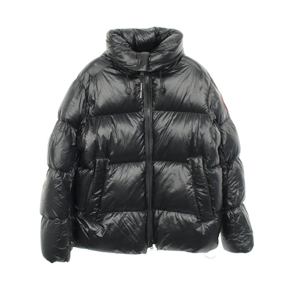 Crofton Puffer クロフトン パッファー フード付き ダウンジャケット ナイロン ブラック カナダグース アウター CANADA GOOSE