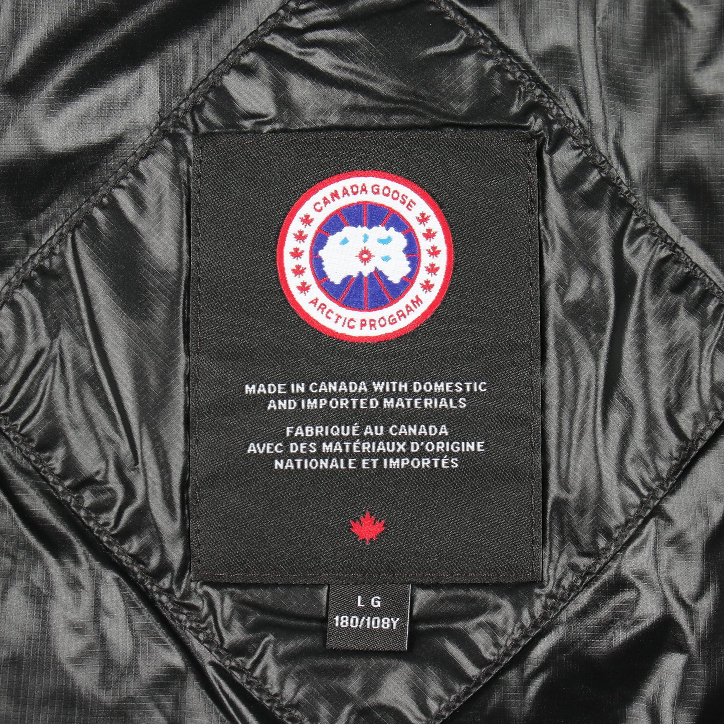 Crofton Puffer クロフトン パッファー フード付き ダウンジャケット ナイロン ブラック カナダグース アウター CANADA GOOSE