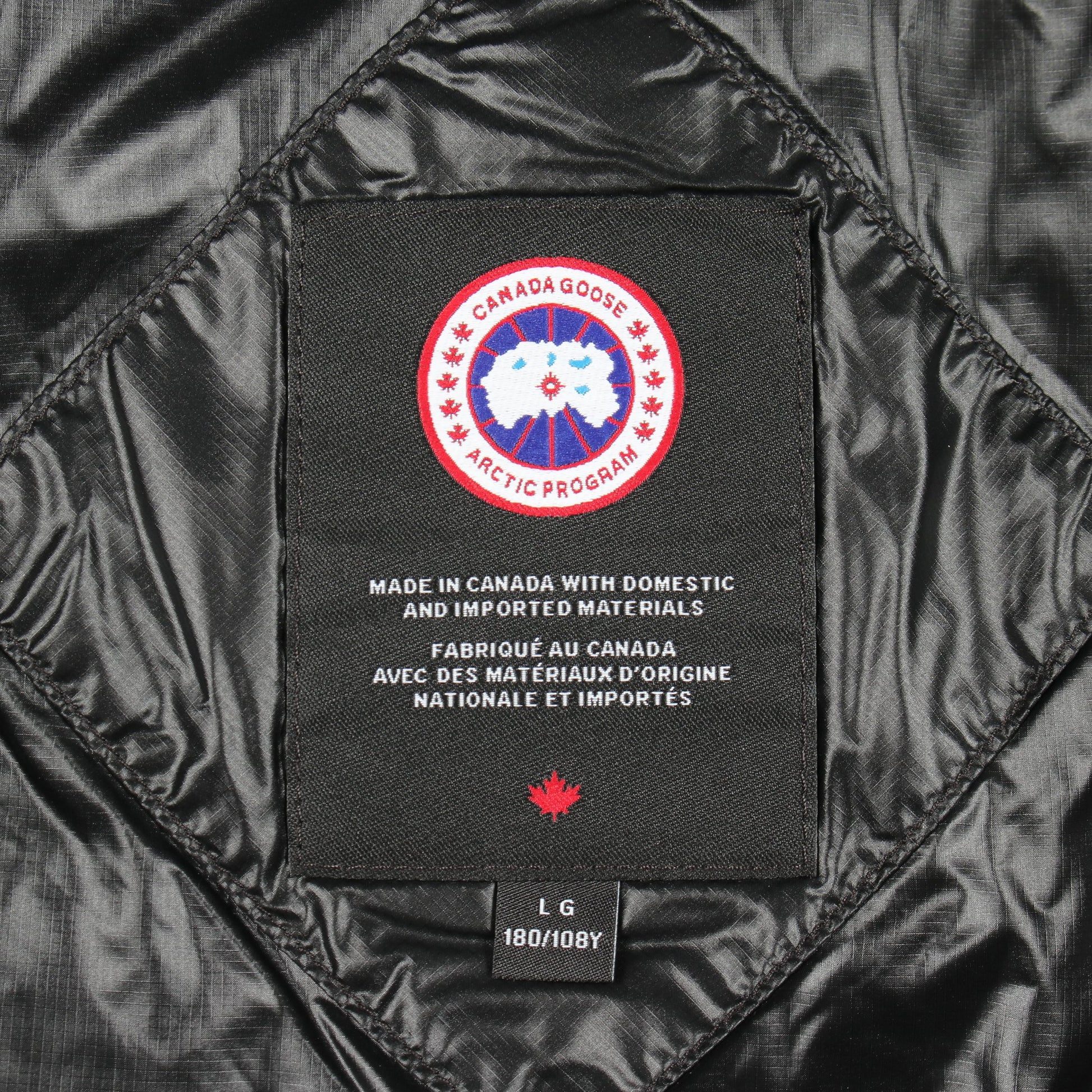 Crofton Puffer クロフトン パッファー フード付き ダウンジャケット ナイロン ブラック カナダグース アウター CANADA GOOSE