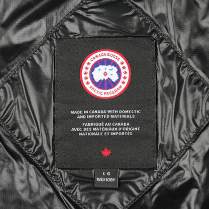 Crofton Puffer クロフトン パッファー フード付き ダウンジャケット ナイロン ブラック カナダグース アウター CANADA GOOSE
