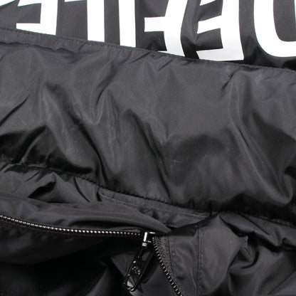 ロゴプリント フード付き ジャケット ナイロン ブラック バレンシアガ アウター BALENCIAGA
