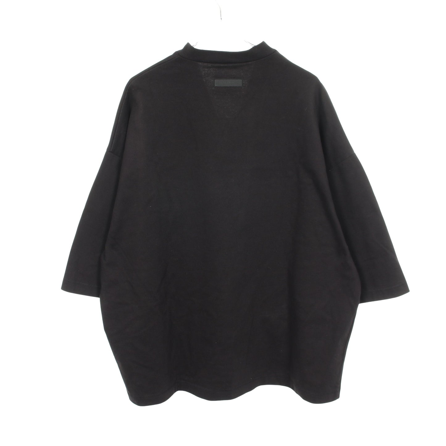 Vネック ロゴ 半袖Tシャツ コットン ブラック エフオージーエッセンシャルズ トップス FOG ESSENTIALS