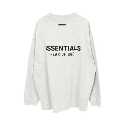 ロゴ クルーネック 長袖Tシャツ コットン グレー エフオージーエッセンシャルズ トップス FOG ESSENTIALS