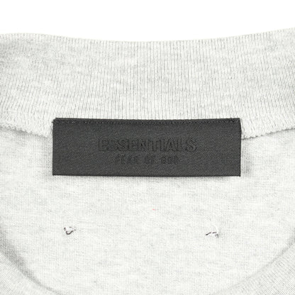 ロゴ クルーネック 長袖Tシャツ コットン グレー エフオージーエッセンシャルズ トップス FOG ESSENTIALS