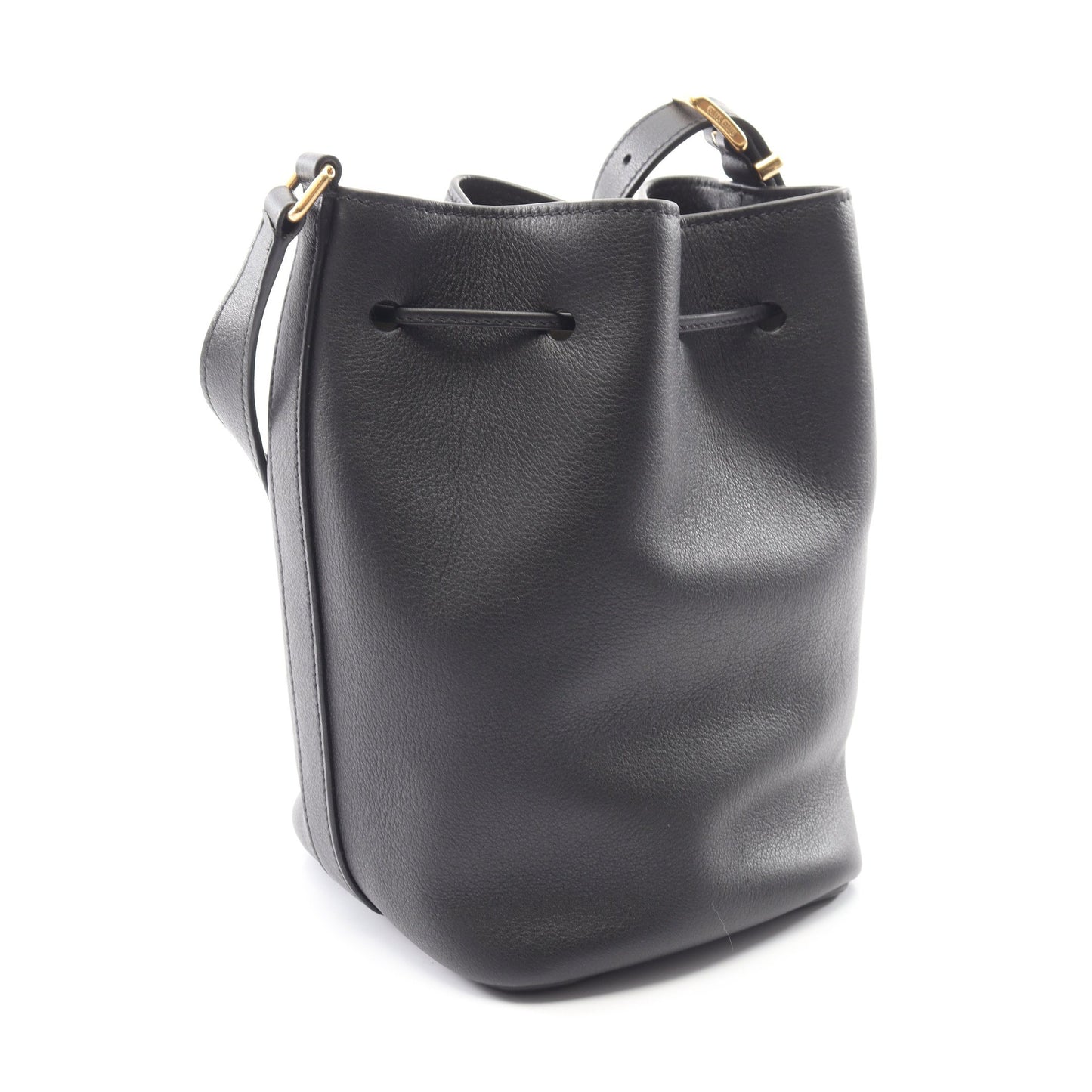 バケットバッグ ショルダーバッグ レザー ブラック ミュウミュウ バッグ miu miu