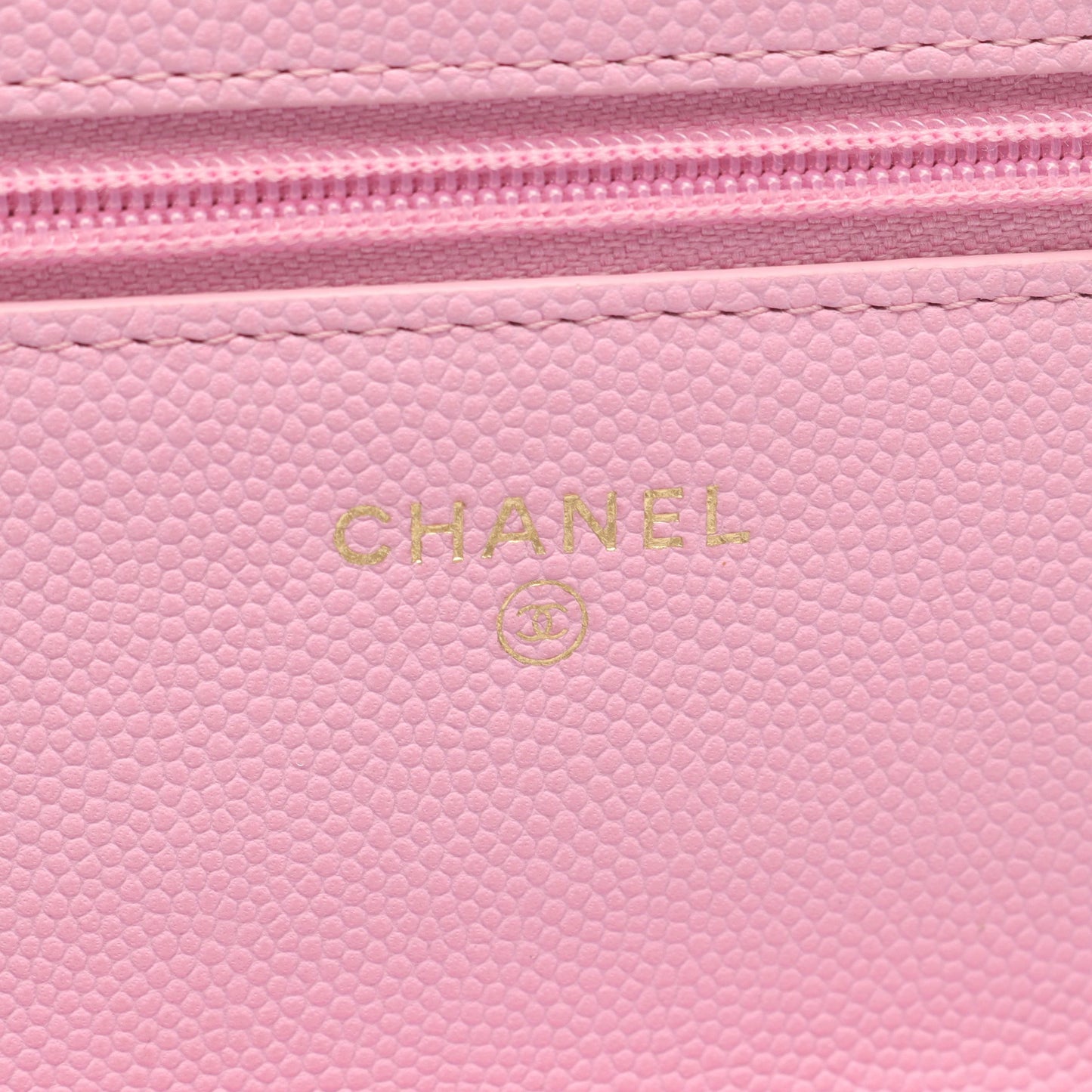 マトラッセ チェーンウォレット キャビアスキン ピンク ゴールド金具 シャネル バッグ CHANEL