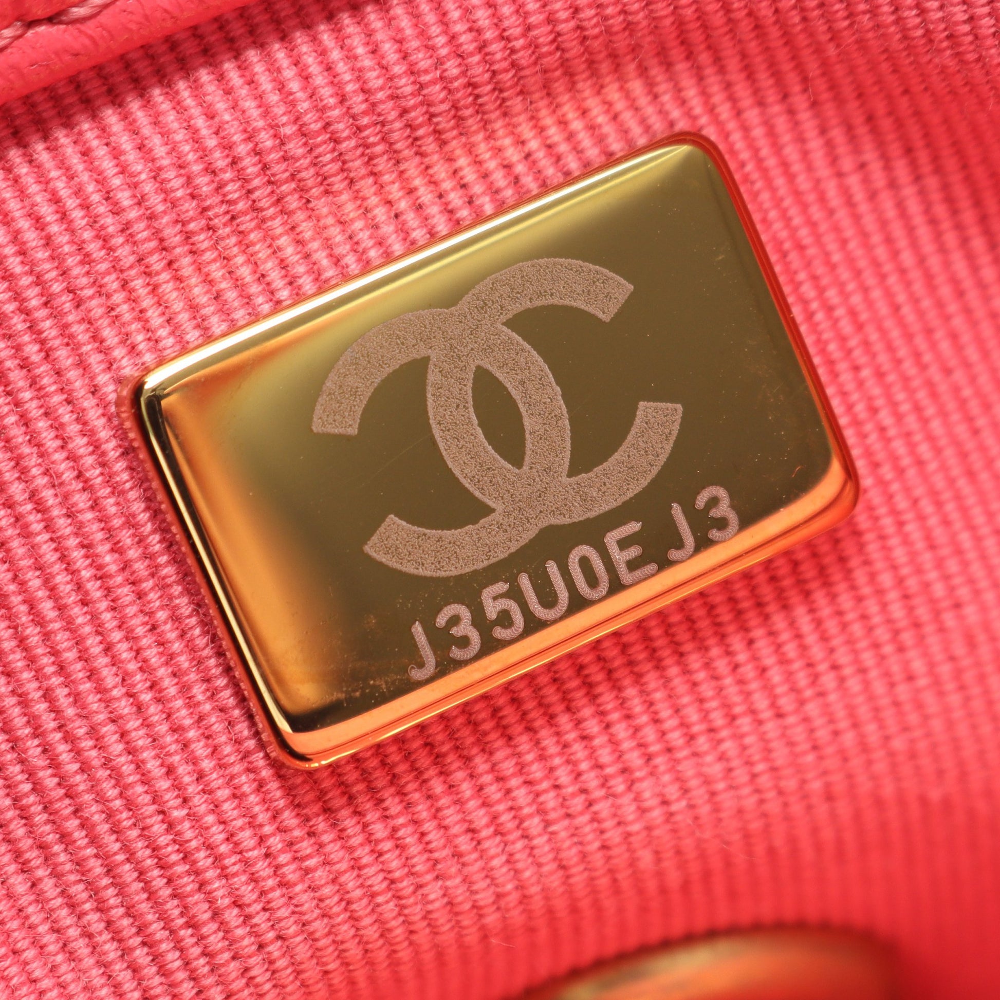 マトラッセ ハートロック チェーンショルダーバッグ ラムスキン ピンク ゴールド金具 シャネル バッグ CHANEL
