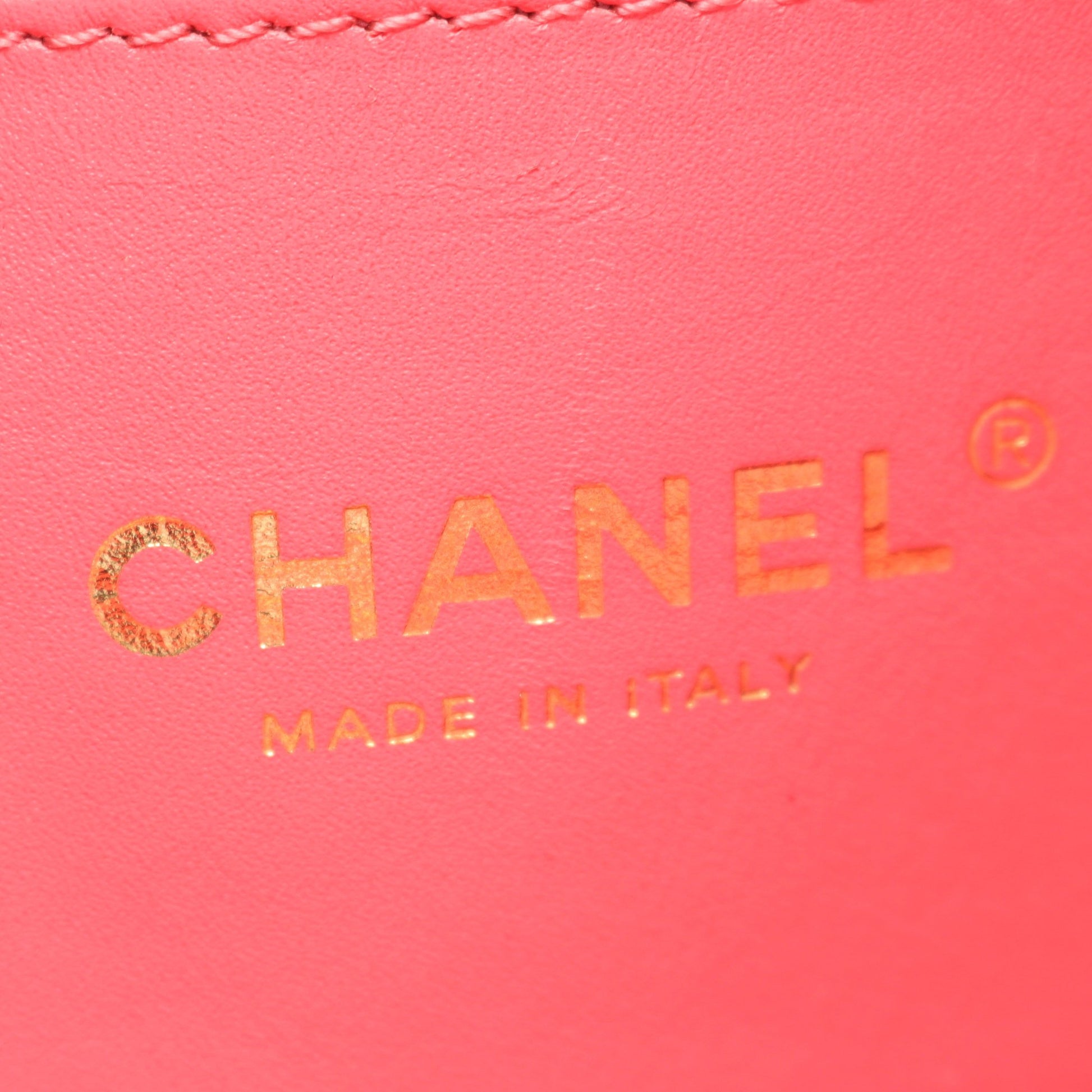 マトラッセ ハートロック チェーンショルダーバッグ ラムスキン ピンク ゴールド金具 シャネル バッグ CHANEL