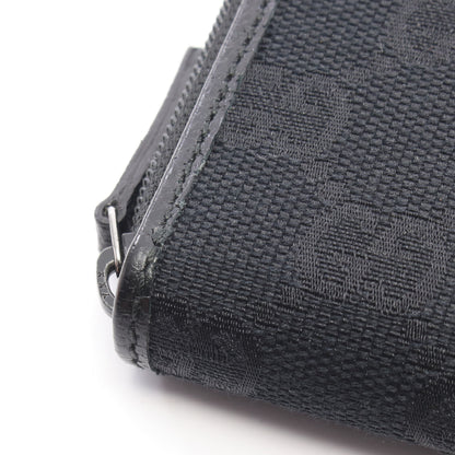 GGキャンバス コインケース キャンバス レザー ブラック グッチ 財布・小物 GUCCI
