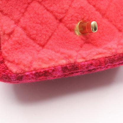 ミニマトラッセ チェーンショルダーバッグ ツイード ボア ピンクパープル ピンク ゴールド金具 シャネル バッグ CHANEL