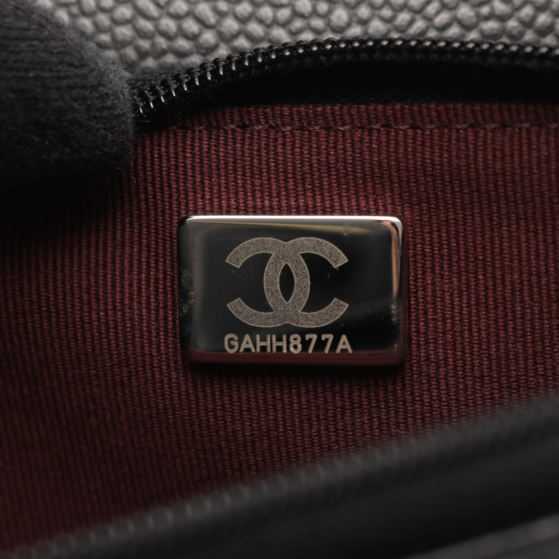 マトラッセ チェーンウォレット キャビアスキン ブラック シルバー金具 シャネル バッグ CHANEL