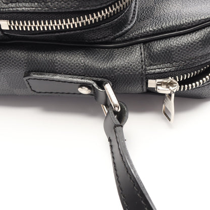 レム ダミエグラフィット ショルダーバッグ PVC レザー ブラック ルイヴィトン バッグ LOUIS VUITTON