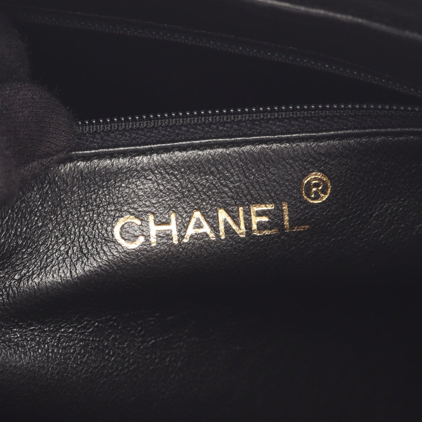 マトラッセ チェーンショルダーバッグ ラムスキン ブラック ゴールド金具 シャネル バッグ CHANEL