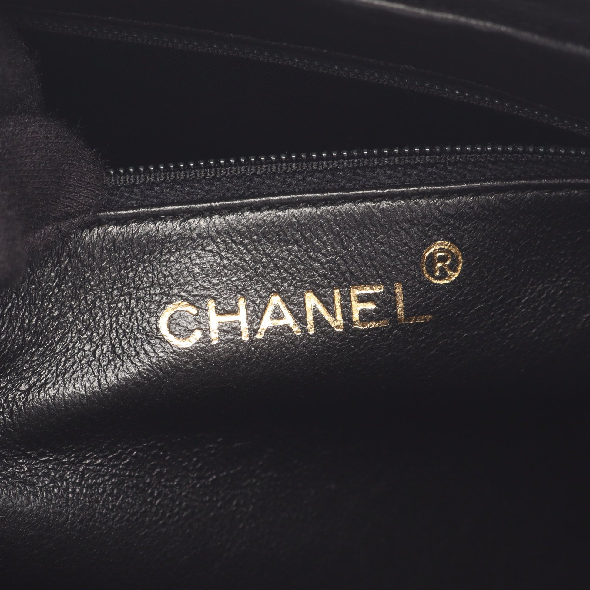 マトラッセ チェーンショルダーバッグ ラムスキン ブラック ゴールド金具 シャネル バッグ CHANEL