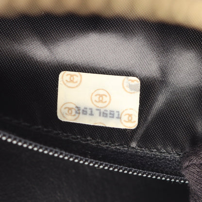マトラッセ チェーンショルダーバッグ ラムスキン ブラック ゴールド金具 シャネル バッグ CHANEL