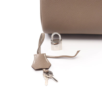 ケリーアッカドPM エトゥープ ボディバッグ トゴ グレーブラウン シルバー金具 W刻印 エルメス バッグ HERMES