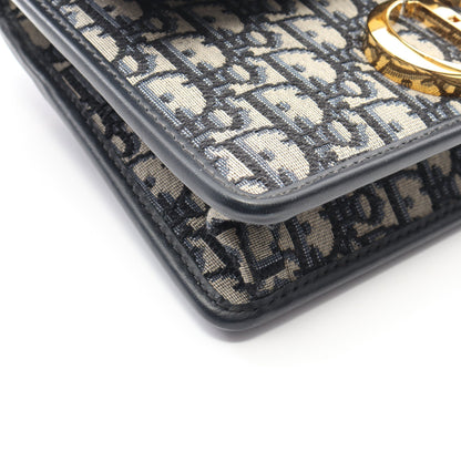 30 MONTAIGNE モンテーニュ オブリーク ジャカード ショルダーバッグ キャンバス レザー ベージュ ネイビー クリスチャンディオール バッグ Christian Dior