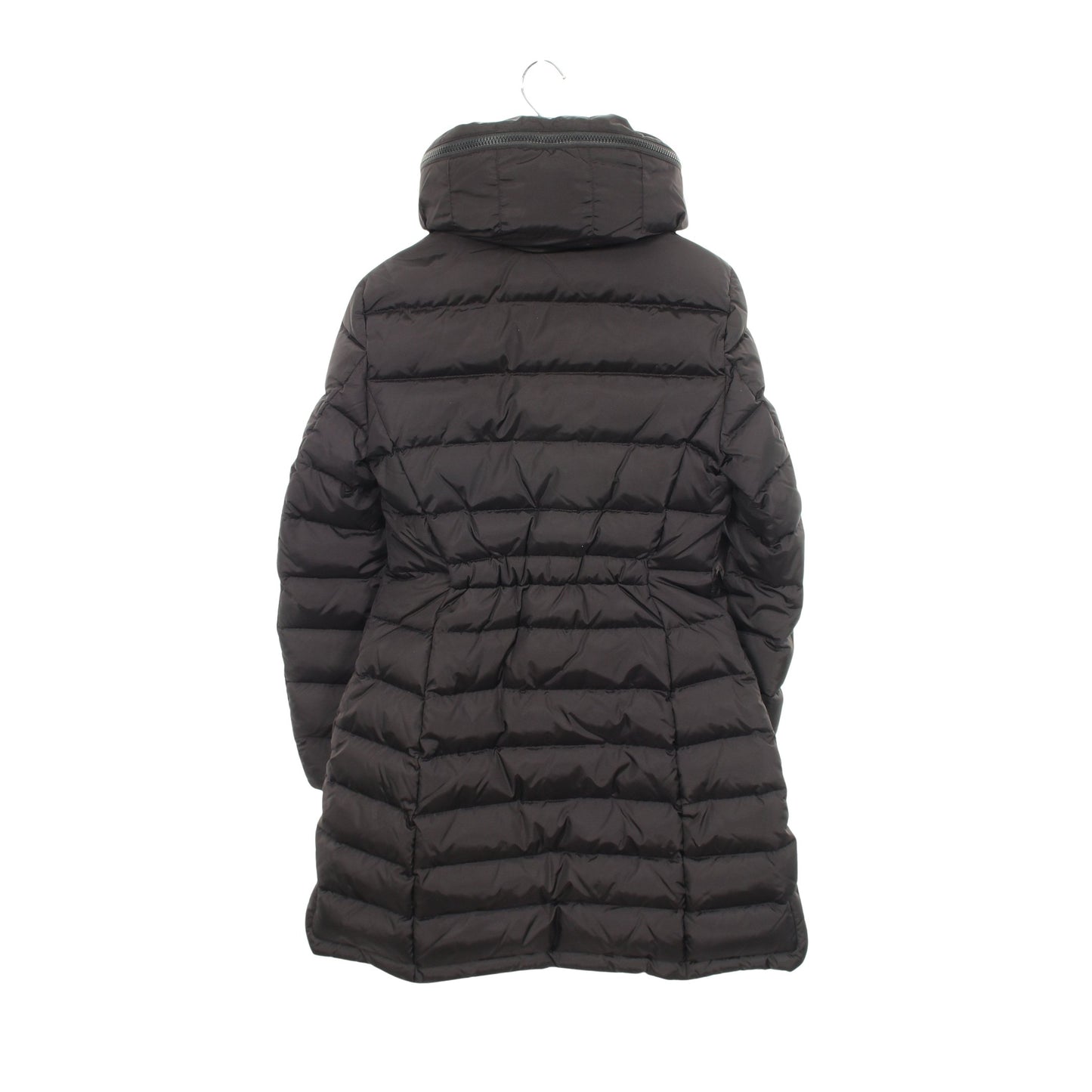 FLAMMETTE フラメッテ フード付き ダウンコート ナイロン ブラック モンクレール アウター MONCLER