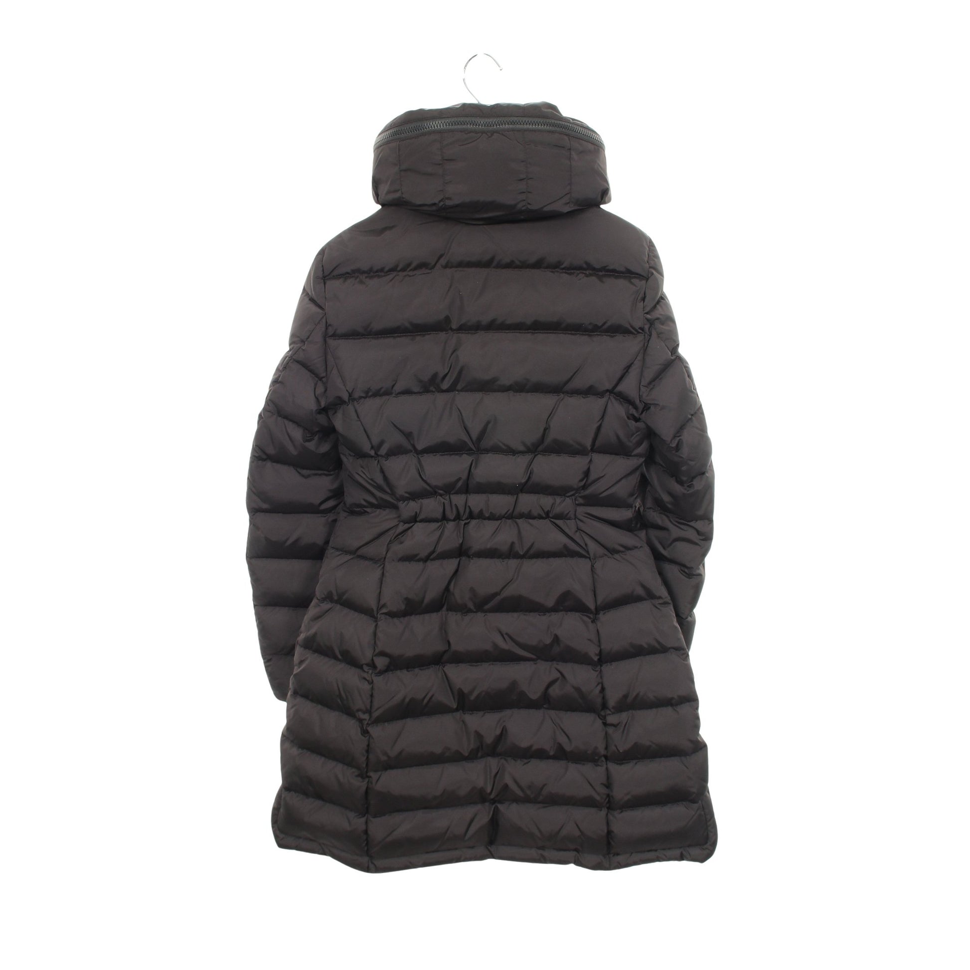 FLAMMETTE フラメッテ フード付き ダウンコート ナイロン ブラック モンクレール アウター MONCLER