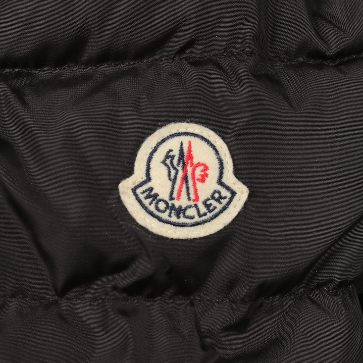 FLAMMETTE フラメッテ フード付き ダウンコート ナイロン ブラック モンクレール アウター MONCLER