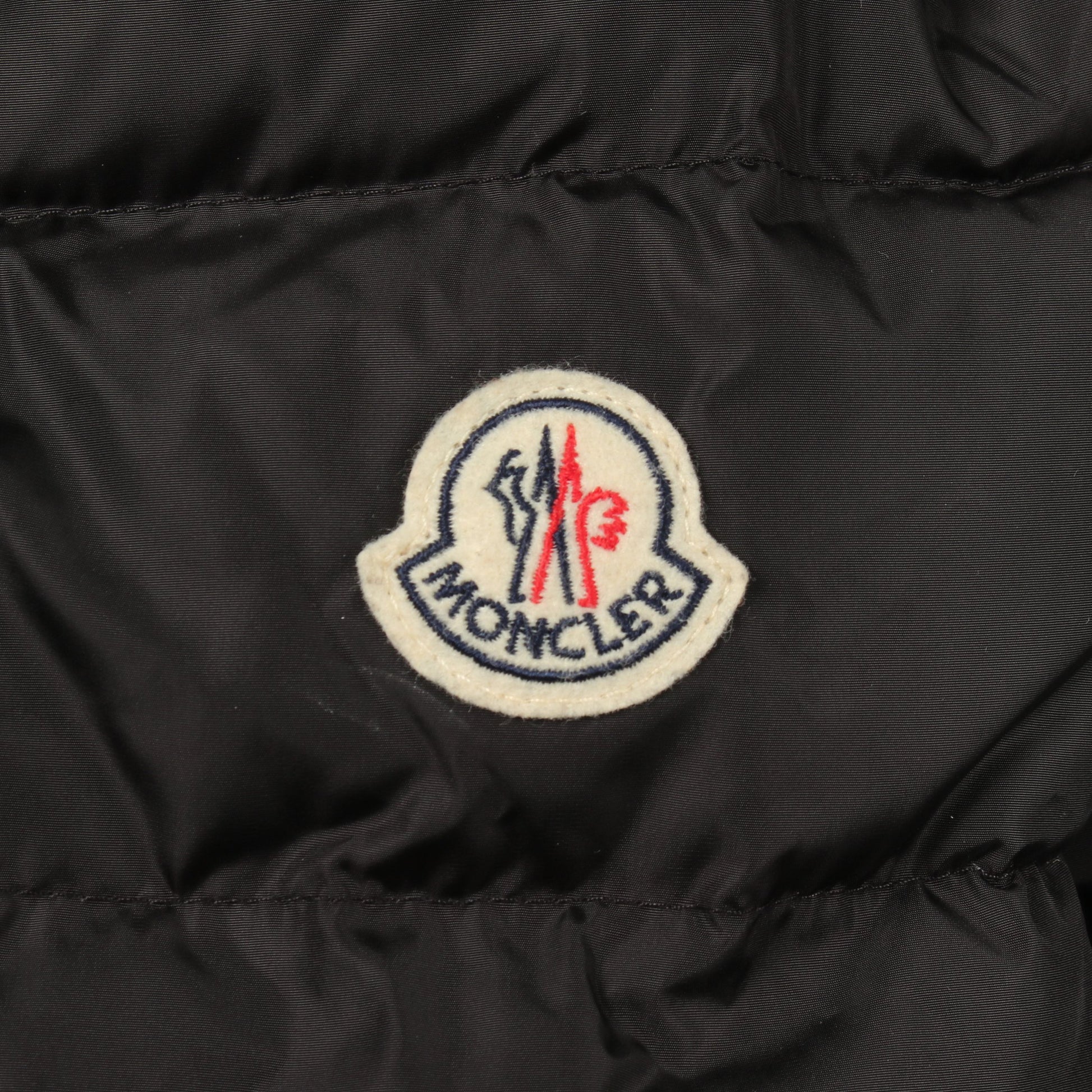 FLAMMETTE フラメッテ フード付き ダウンコート ナイロン ブラック モンクレール アウター MONCLER