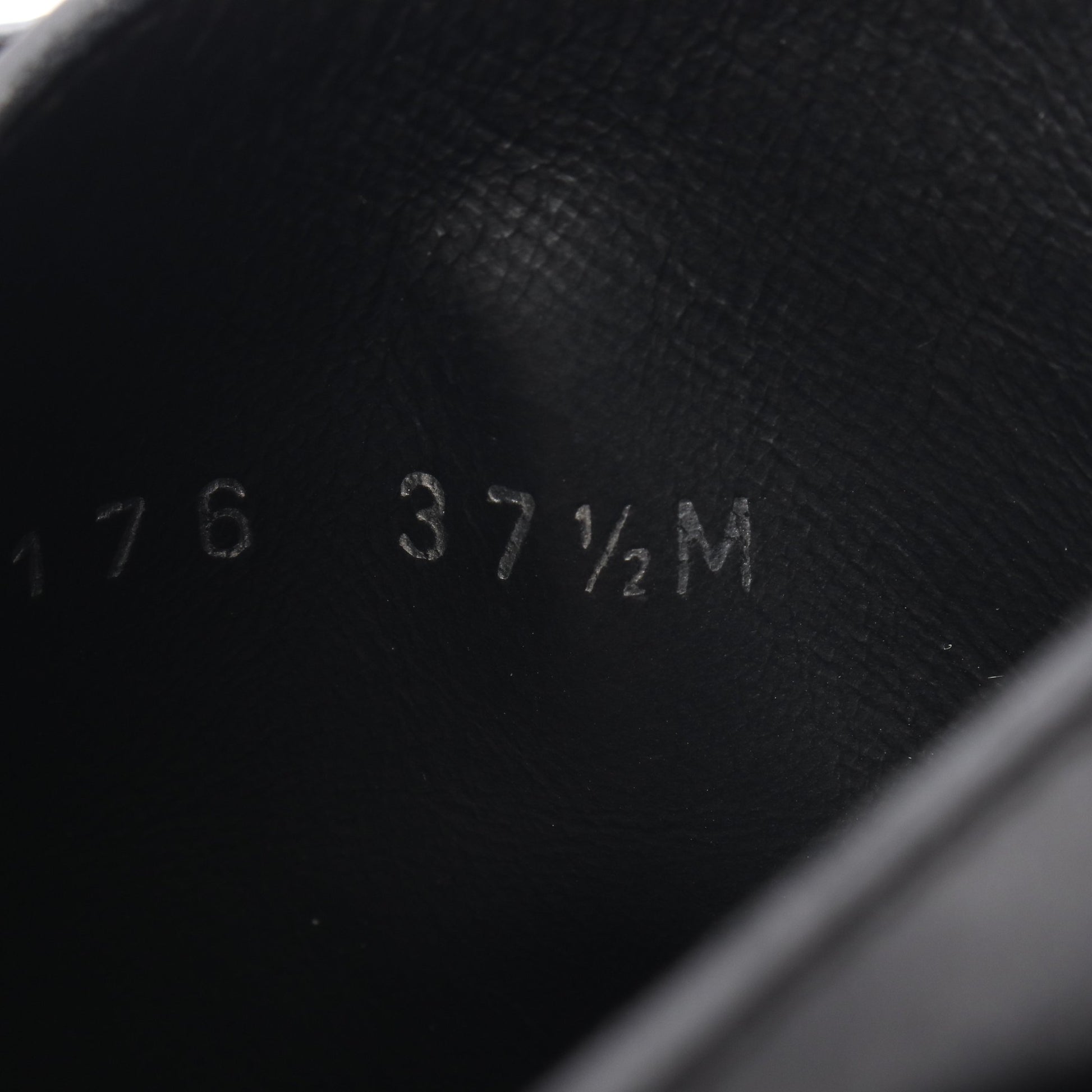 ワンダーランドライン ブーツ レザー ブラック ルイヴィトン シューズ LOUIS VUITTON