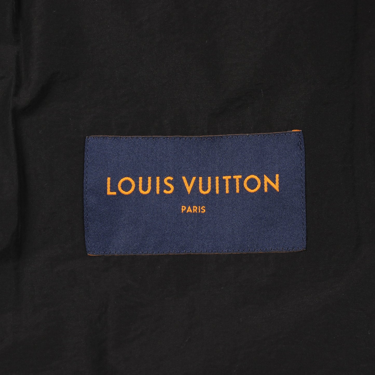 LVM ビジネスブルゾン ブローチ付き ブルゾン ウール ブラック ルイヴィトン アウター LOUIS VUITTON
