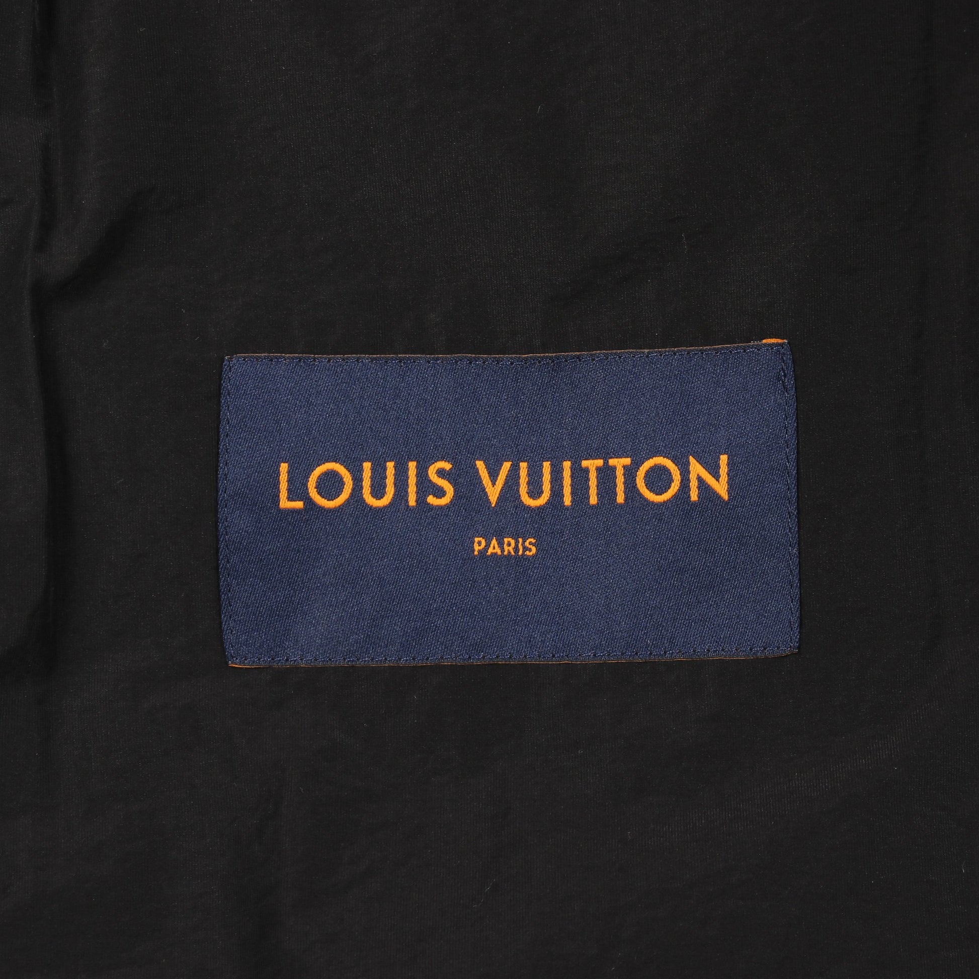 LVM ビジネスブルゾン ブローチ付き ブルゾン ウール ブラック ルイヴィトン アウター LOUIS VUITTON